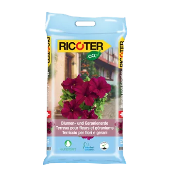 Blumen- und Geranienerde CO2-clean Blumen- und Geranienerde CO2-clean