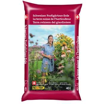 La terre suisse de l'horticulteur sans tourbe