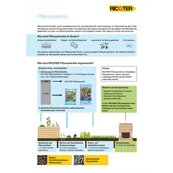 Fiche d'information sur le biochar Fiche d'information sur le biochar