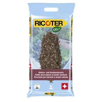 Paillis pour balcon et jardin surélevé CO2-clean Paillis pour balcon et jardin surélevé CO2-clean